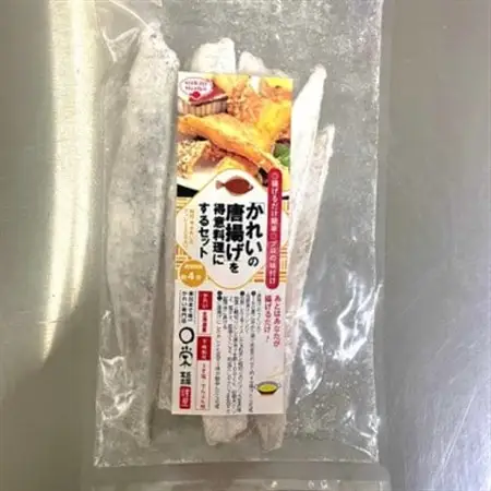 「かれいの唐揚げ」を得意料理にするセット 150g×1袋 (5～7切入)【配送不可地域：離島】【1715301】