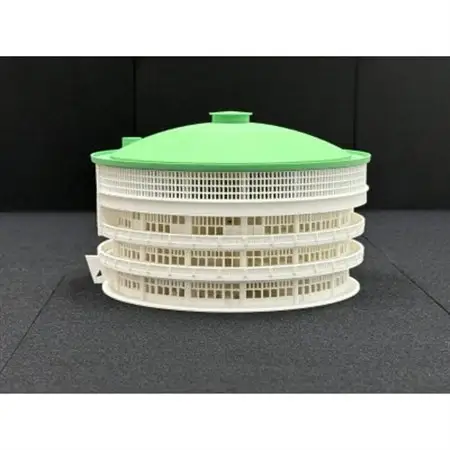 【全国にわずか5つ!】登録有形文化財「朝日小学校円形校舎」3Dプリント模型【1714448】