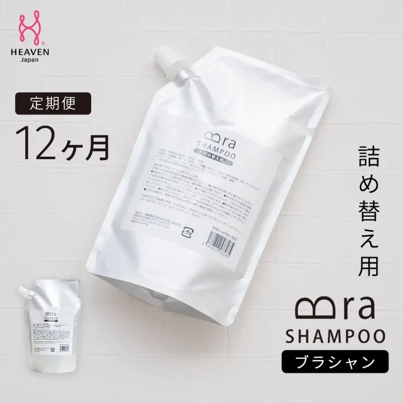 【定期便　毎月お届け12か月】ブラシャン 詰め替え用 500ml