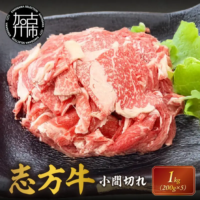 普段使いの志方牛小間切れ200g×5《 牛肉 牛 志方牛 肉 こま切れ 1kg 》【2501A00103】