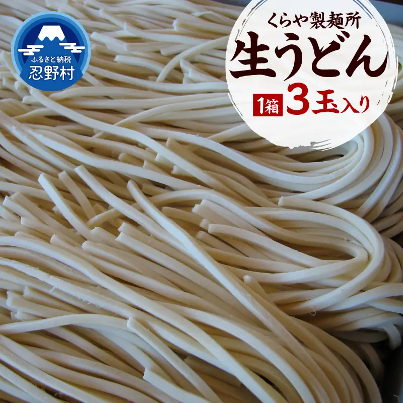 生うどん3玉入り（1玉×250g）