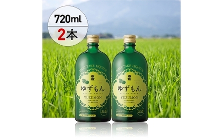 球磨焼酎で作った 「 白岳ゆずもん 」 2本 焼酎 お酒 酒 アルコール 米焼酎 ゆずストレート果汁 レモン果汁 白岳