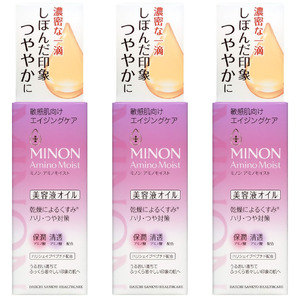ミノンアミノモイストエイジングオイル３本セット