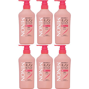 ミノン薬用ヘアシャンプー６本