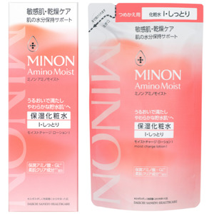 ミノン アミノモイスト モイストチャージ ローション I しっとりタイプ１本、詰替用１個セット