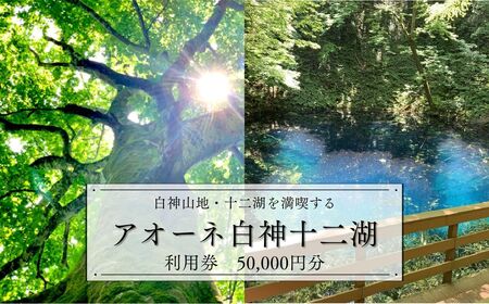 アオーネ白神施設で使える利用券 50,000円分  [fu-0013-006]