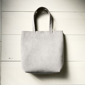 トートバッグ (ミックスグレー) Ultrasuede (R) [2583]