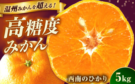 【ご家庭用】 西南のひかり 約5kg 長与町/果豊園[ECL017]