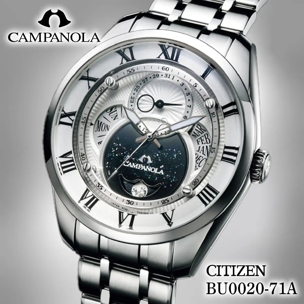 シチズン 腕時計 CITIZEN CAMPANOLA カンパノラ BU0020-71A 腕時計 ギフト プレゼント FN-Limited-PR