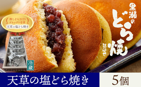 どら焼き 詰め合わせ 天草の塩どら焼き 5個 