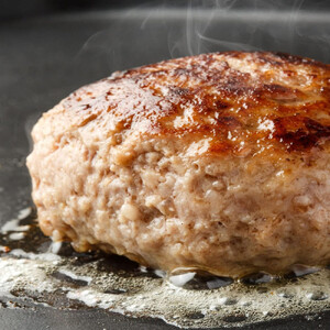 化学調味料保存料不使用無添加 牛肉100％ ハンバーグ 120g×10個セット