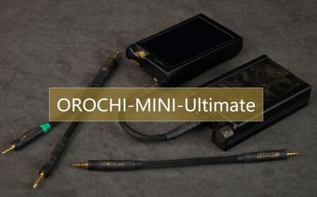 OROCHI-MINI Ultimate ポータブルオーディオ用ラインケーブル (3.5mm to 3.5mm)【ブリスオーディオ】