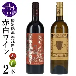 ワイン 勝沼醸造 売れ筋！赤白ワイン2本セット（KSB）B17-655