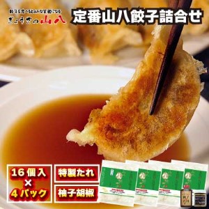 定番山八餃子詰合せ　(福津の極み認定商品)＋自家製柚子胡椒[H3212]