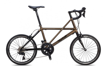 Tyrell(タイレル)  CSi ベリリウムグレー フラットハンドル 自転車  ミニベロ スポーツ ロードバイク スポーツサイクル 簡単 コンパクト 通勤 通学 サイクリング 変速付き 香川県
