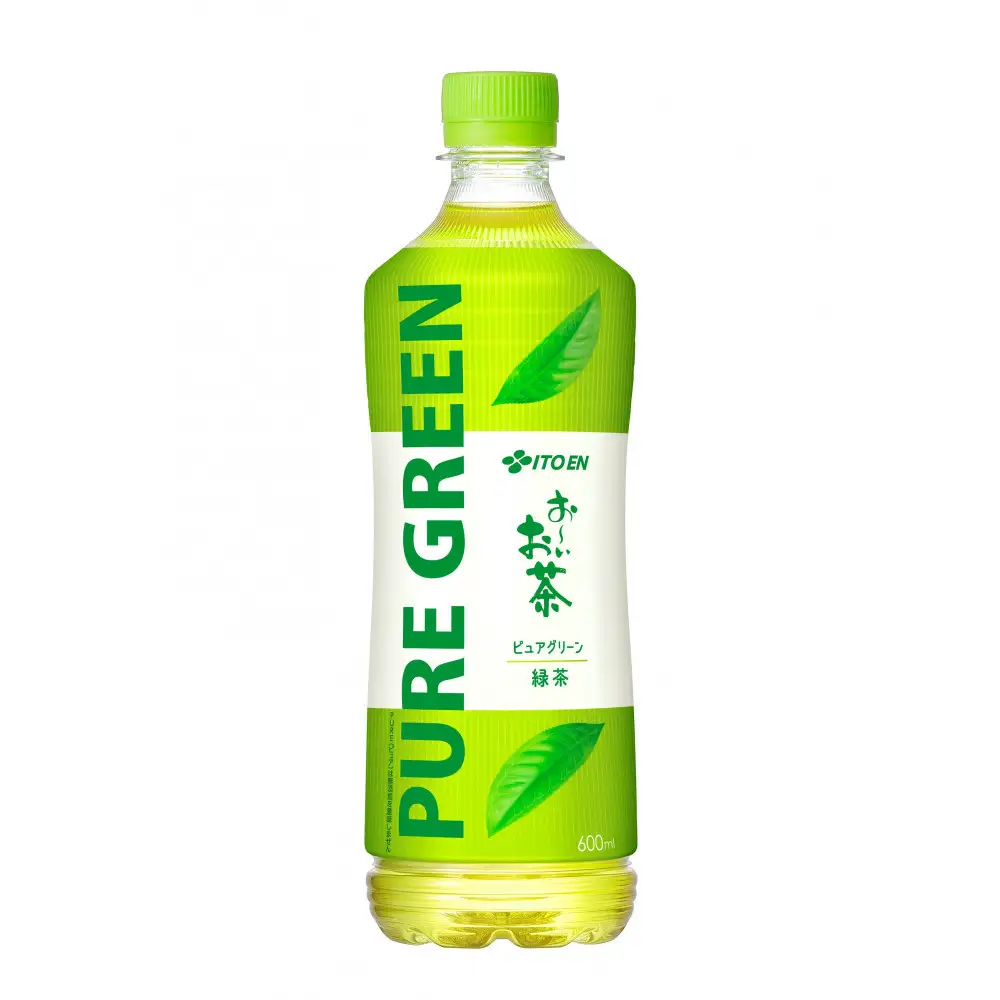 【生活応援寄付額】【定期便3ヶ月】お～いお茶 PURE GUREEN 緑茶 600ml×24本セット［おーいお茶 ピュア グリーン ペットボトル ケース 箱 伊藤園 静岡茶］