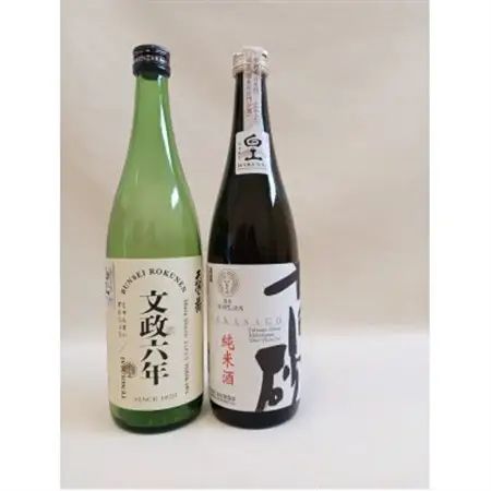 【白山の地酒】GI白山「天狗舞・高砂」純米吟醸・純米酒720ml×2本セット【1693122】