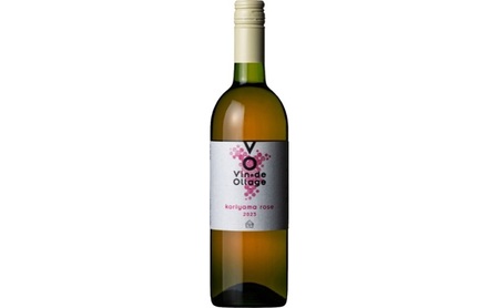 Vin de Ollage 郡山ロゼ2023 750ml カートン入り ワイン ワイナリー ロゼワイン ペアリング 贈り物 ギフト ふくしま 逢瀬ワイナリー 東北 福島県 郡山市