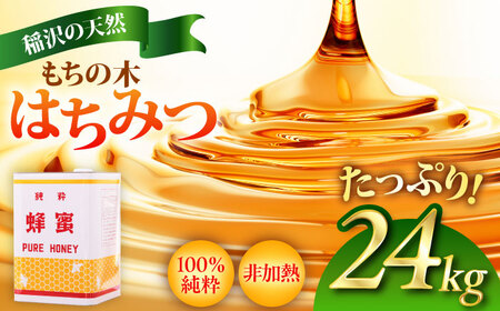 もちの木はちみつ（一斗缶24kg） / はちみつ 国産 非加熱 純粋 蜂蜜 天然 ハチミツ / 稲沢市 / 椿園株式会社[BMBI005]