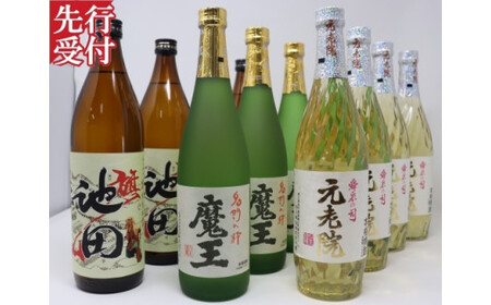 ☆先行受付☆No.6013-3　魔王・池田旗山・元老院 12本セット