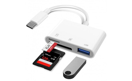 Hanx-Tech USB-C SDカードリーダー HT-CS55WY AOP0037