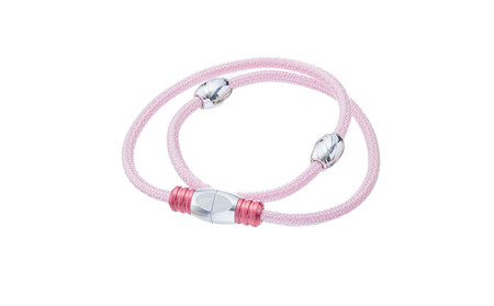 【Mサイズ】ザオラル・リカバリーネックレス　PK/SI | 横浜市 Mサイズ 健康アクセサリー 血行促進、回復力向上、パフォーマンスアップ APY0010VC02