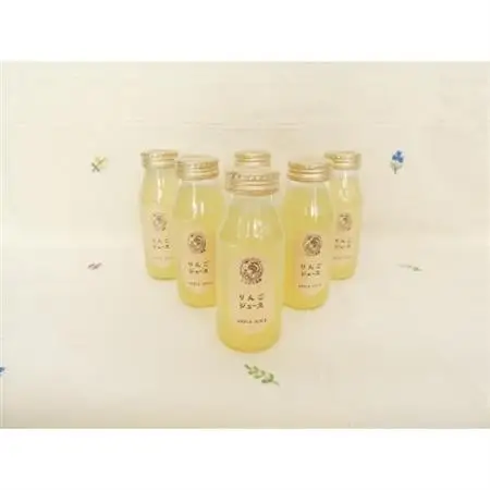 したみち農園 / りんごジュース 果汁100% 180ml×6本セット【1724882】