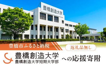 ≪返礼品無し≫【豊橋創造大学】豊橋市大学応援寄附 500000円 大学寄附 愛知県豊橋市への寄附 返礼品無し 寄附のみ 豊橋市 穂の国 東三河 500000円 ポッキリ 愛知県 豊橋市