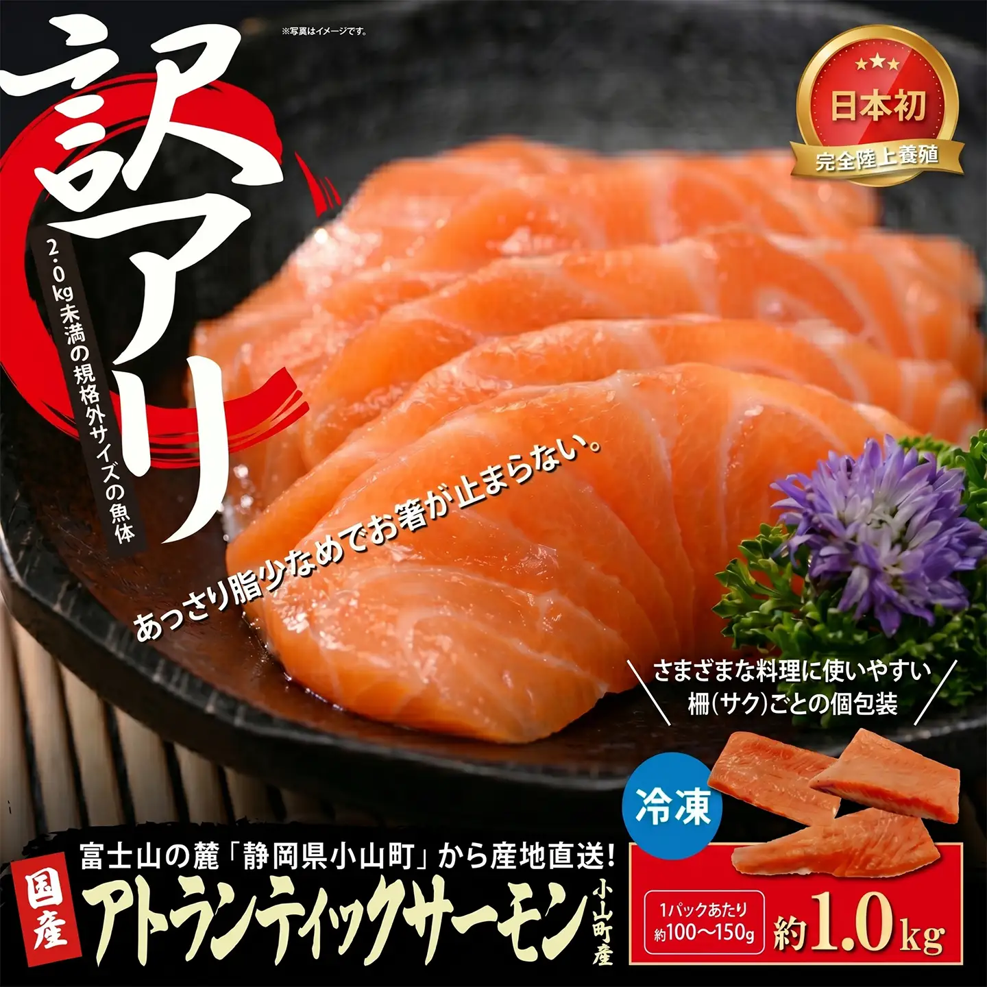 サーモン 訳あり 約1kg 国産サーモン