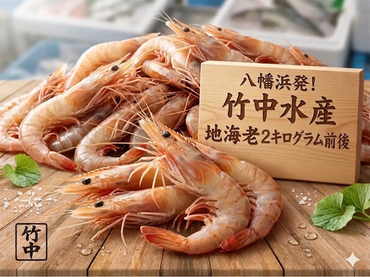 竹中水産の地海老(八幡浜産)2キロ!【F22-267】【配送不可地域：離島】【1083422】 YWTM085