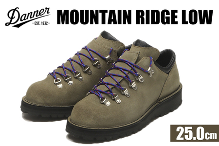 DANNER 紳士靴 マウントリッヂ ロー KHAKI【25.0cm】 [STUMPTOWN渋谷店 石川県 志賀町 sk17jkf70293-2]