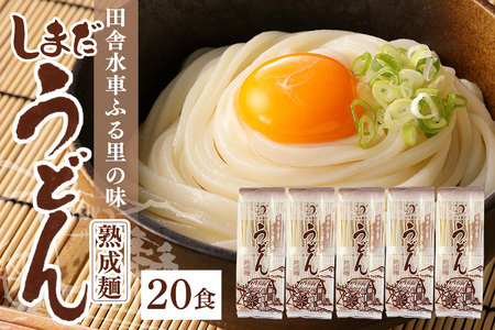 島田うどん 5袋（20食分） うどん 乾麺 島田麺 島田うどん しまだ麺 しまだうどん