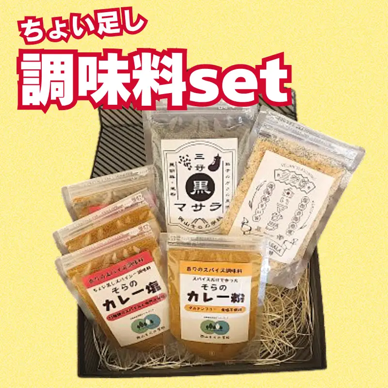 スパイス ちょい足し グルテンフリー 調味料 セット 4種 【 グルテンフリー 】