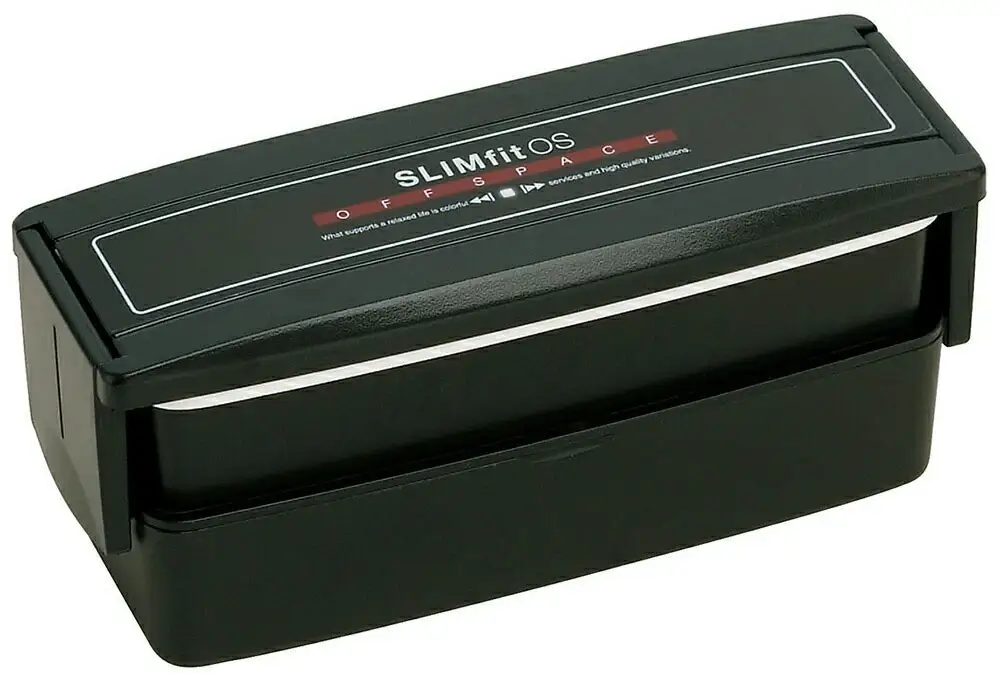 スリム お弁当箱２段 総容量760ml・18cm箸付き 日本製 PCS45T スリムフィット　skt120 127977