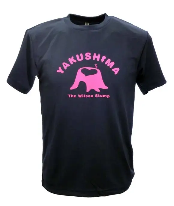 やくＴ（屋久島Ｔシャツ）・ウィルソンハート＜ネイビー／サイズS＞