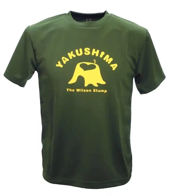 やくＴ（屋久島Ｔシャツ）・ウィルソンハート＜オリーブ／サイズLL＞
