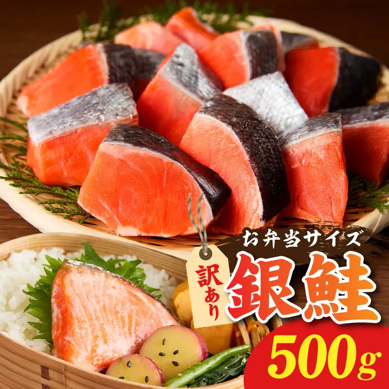鮭の切り身 500g（11～13切れ）