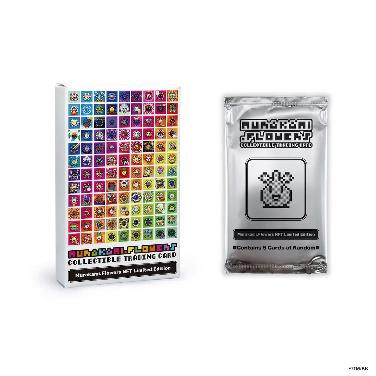 Murakami.Flowers Collectible Trading Card-Murakami.Flowers NFT Limited Edition(BOX)｜京都 アート トレカ