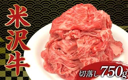 米沢牛切落し肉 牛肉 ブランド牛 食品 山形県 F2Y-4166
