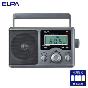 短波液晶ポータブルラジオ　ER-H300TL