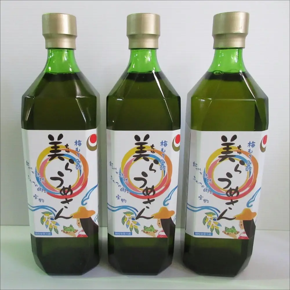 美らうめさん（濃縮タイプ）3本セット（720ml×3本） ／南高梅 梅酢 もろみ酢　　maruni022【maruni022】