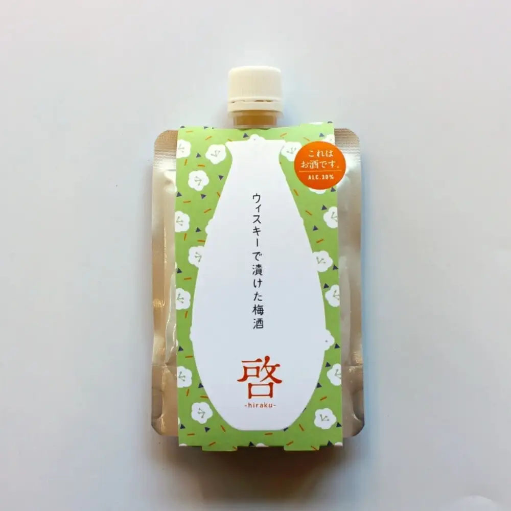 うめよし梅酒　啓-HIRAKU-ウイスキーベース　120ml×3パック／アルコール度数30％　 【maruni058】