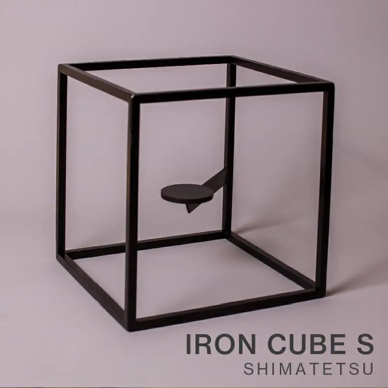 IRON CUBE S | アイアン 無垢 鉄 アメリカン DIY フレーム ミニマル インテリア 高知県 南国市