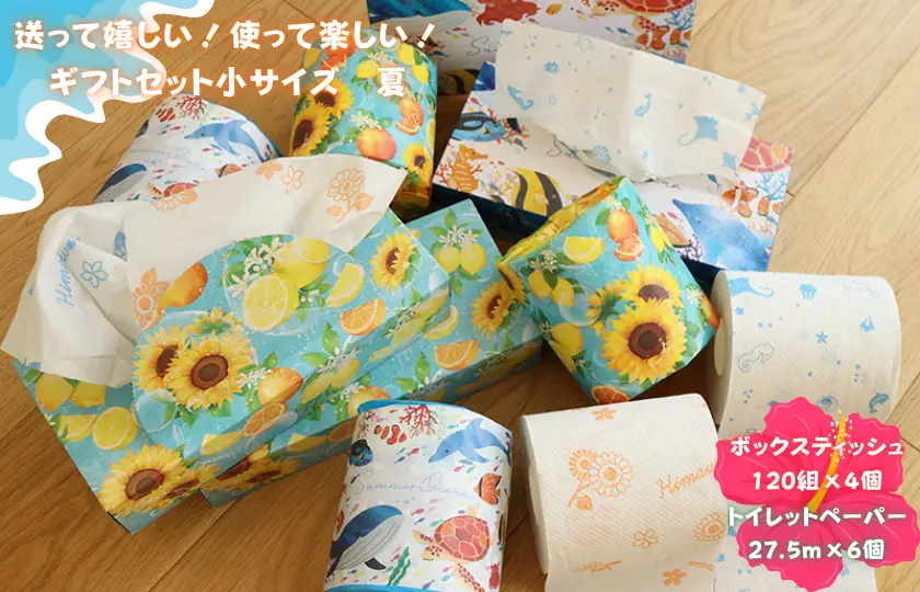送って嬉しい！使って楽しい！ギフトセット小サイズ　夏