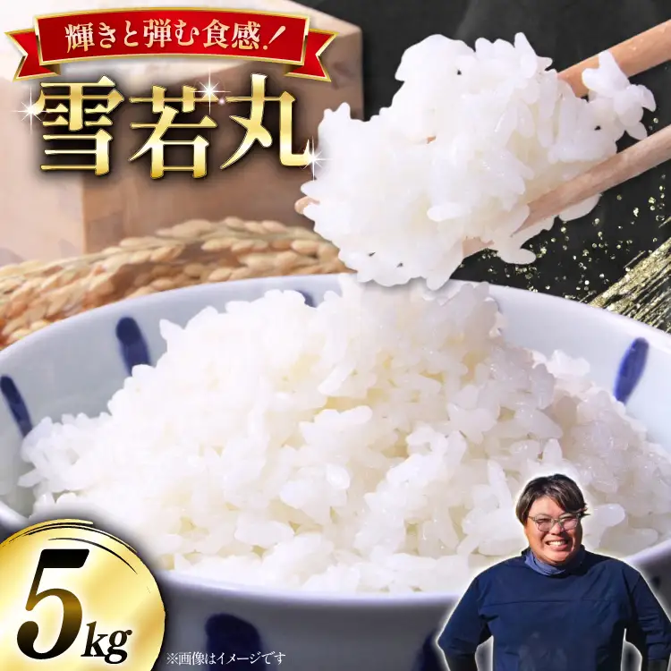 米 令和8年産  雪若丸 5kg [本田勇仁 山形県 高畠町 tk06bgj910000]