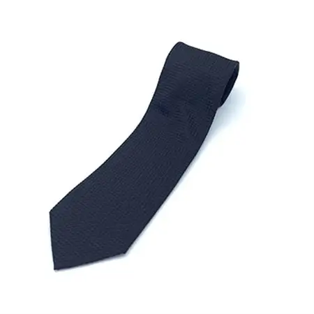 クラバットユキジ製　フォーマルネクタイ(黒・柄入り)_装飾品・工芸品 ネクタイ・ベルト 服飾小物 _【1110471】