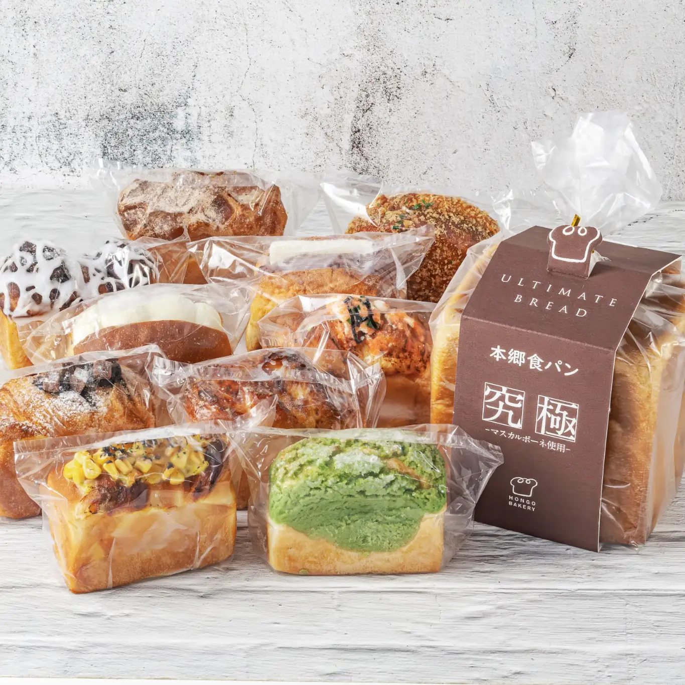 本郷食パン1個＋手のひら食パン10個セット  KDJ004