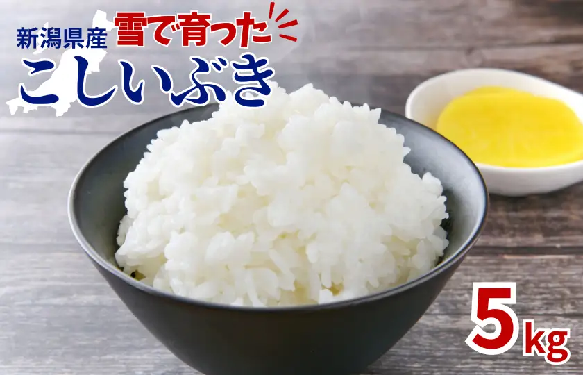 新潟県産　こしいぶき精米5kg