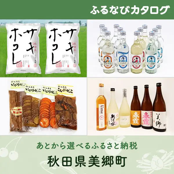 【有効期限なし！後からゆっくり特産品を選べる】秋田県美郷町カタログポイント