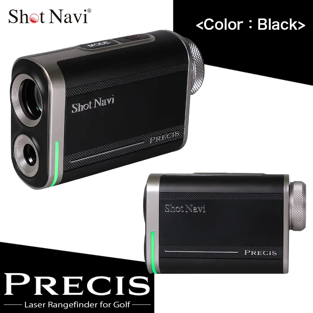Shot Navi PRECIS（ショットナビ プレシス）＜ブラック＞　【11218-1019】 ゴルフ 距離計
